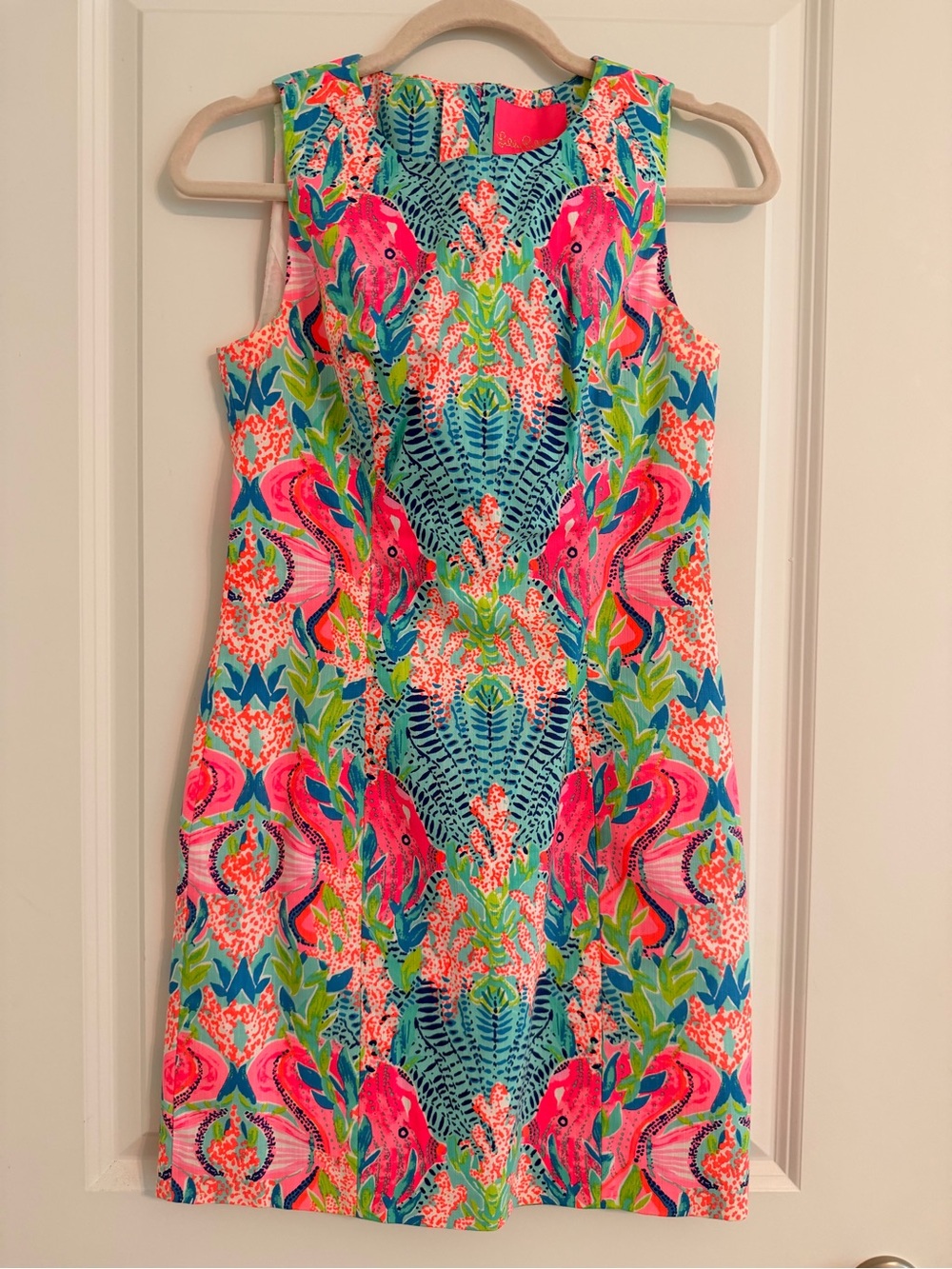 Lilly Pulitzer Bright Tropical Shift Dress Size 00